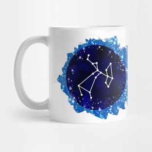 Watercolor Sagittarius star sign Mug